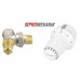 Danfoss 1/2'' Köşe Tip Termostatik Radyatör Vana ve Kafa